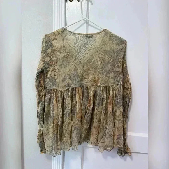 Mes Demoiselles "Palm" Blouse - Picture 3 of 5